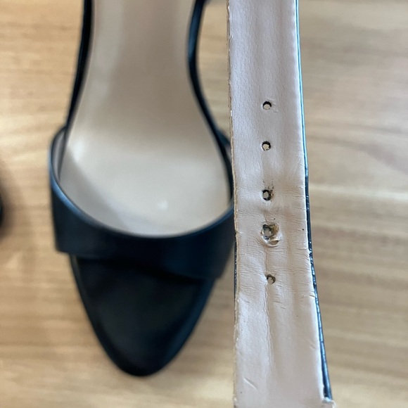 Zara Black Strappy Heeled Sandals - Picture 6 of 9